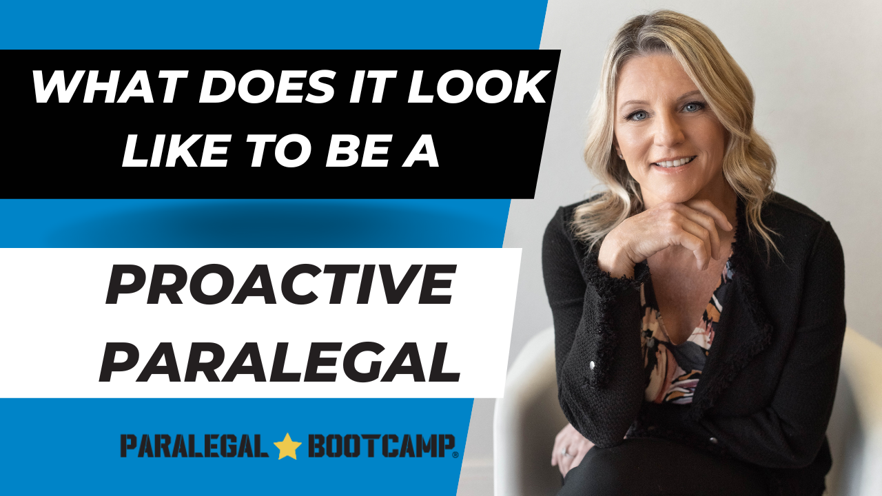 Proactive Litigation Paralegal Tip