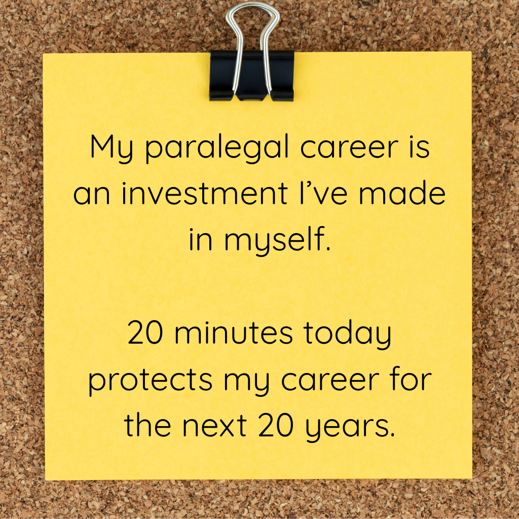 AI Paralegal Skills Quote for Motivation