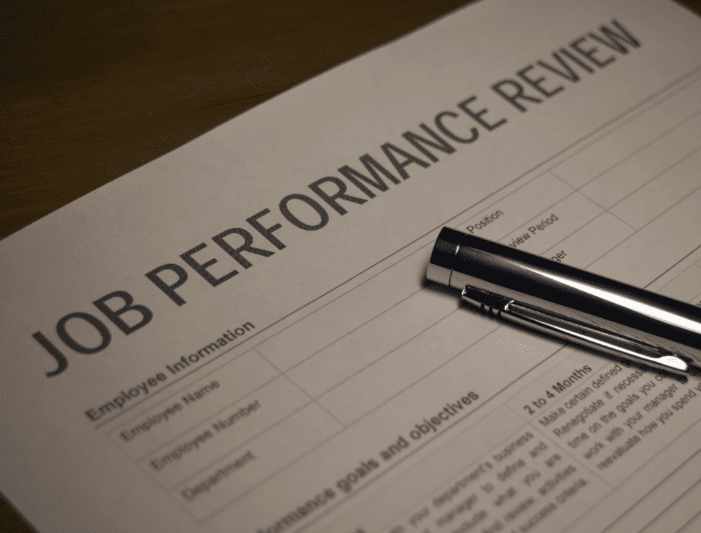 paralegal performance reviews