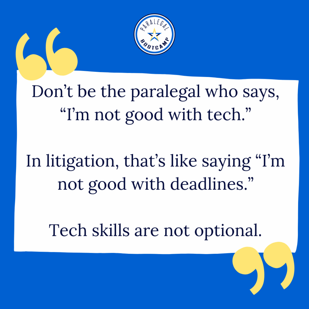skills for litigation paralegals