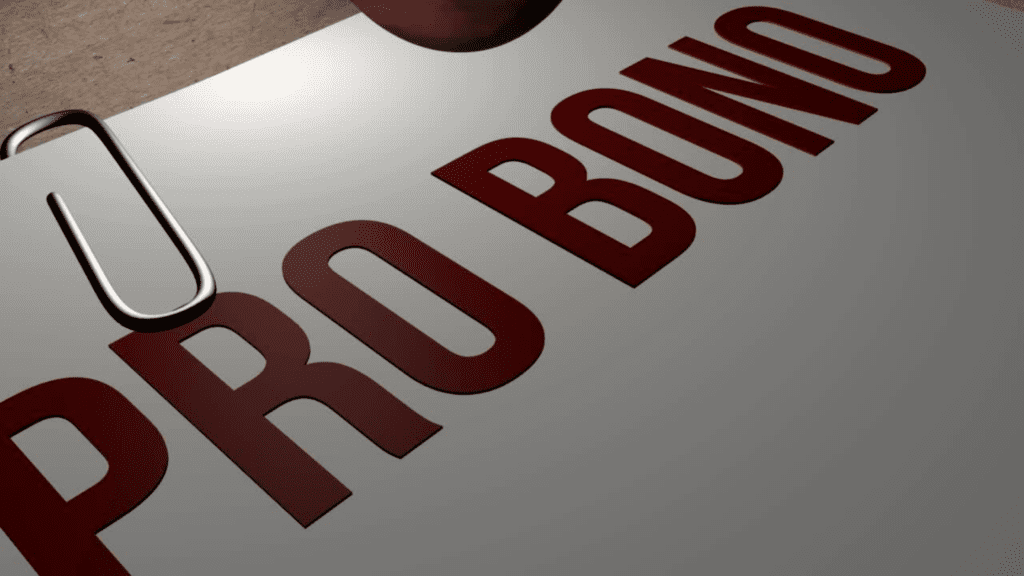 paralegal pro bono work